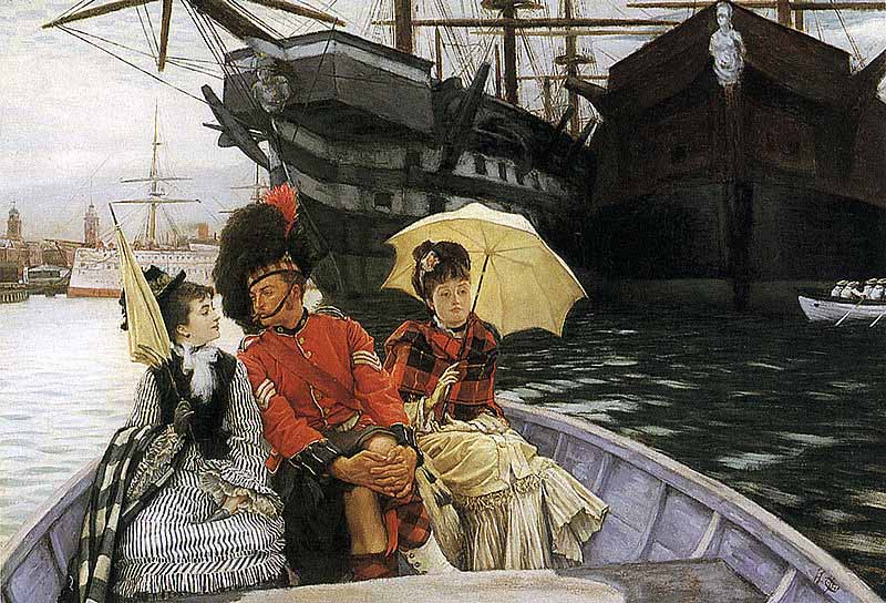 James Tissot Portsmouth Dockyard